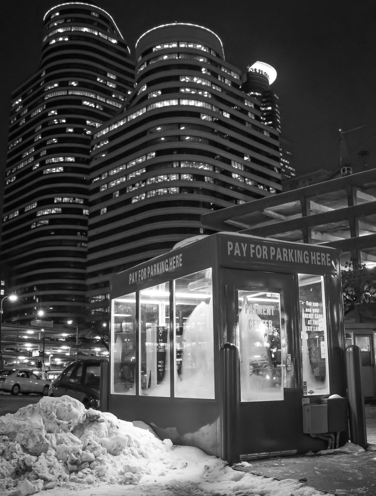 Pay for parking here