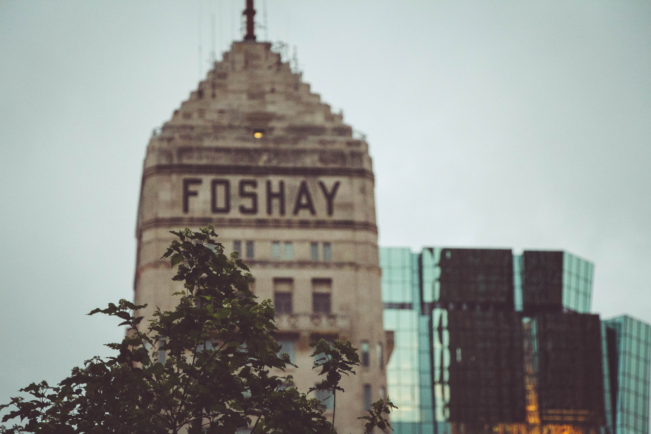 Foshay Tower from the Northstar Sky Garden.