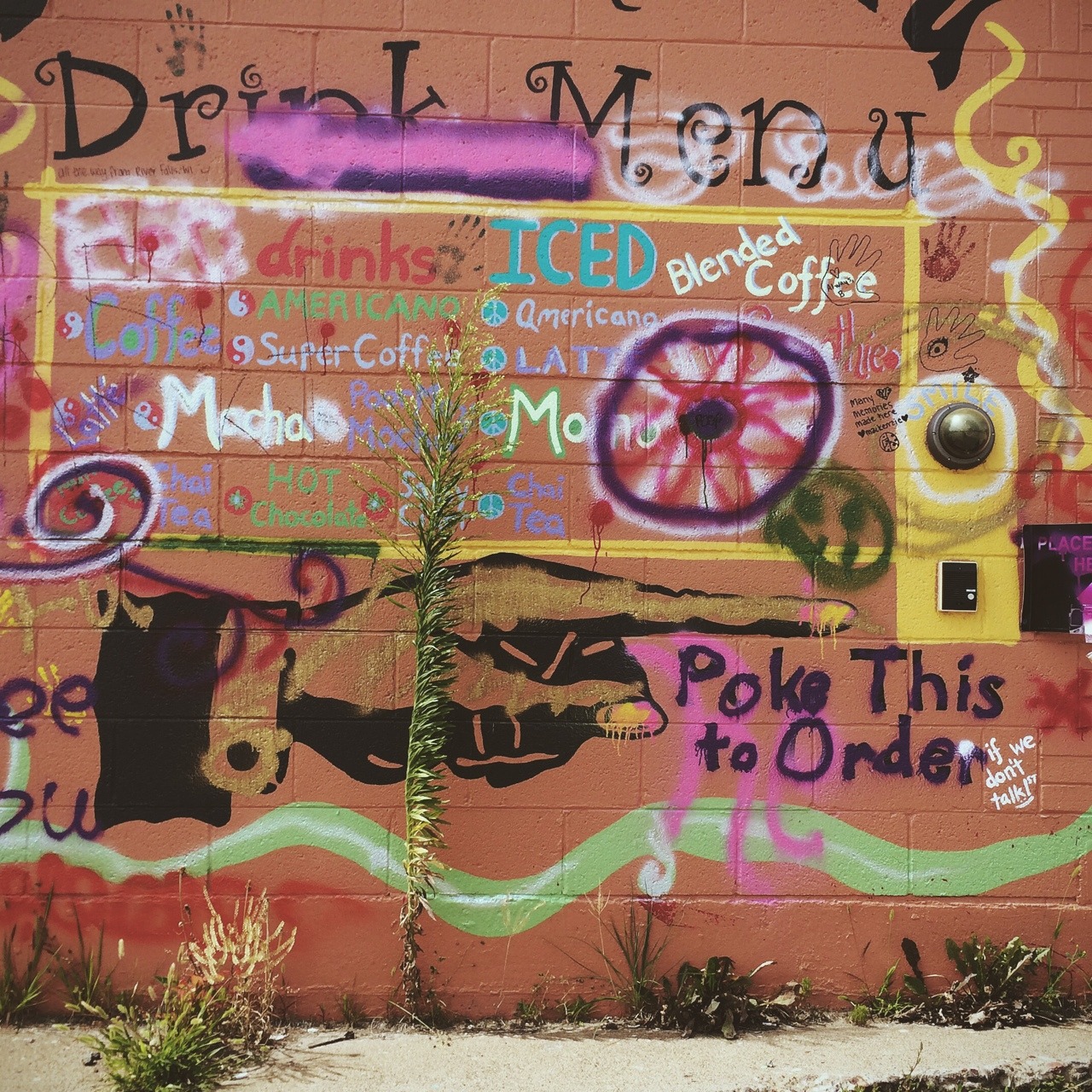 Molly’s Rude Awakening coffee shop. Black River Falls