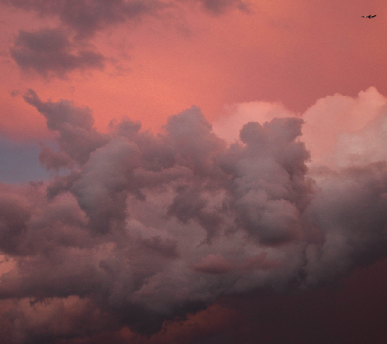 Storm clouds passing through Minneapolis