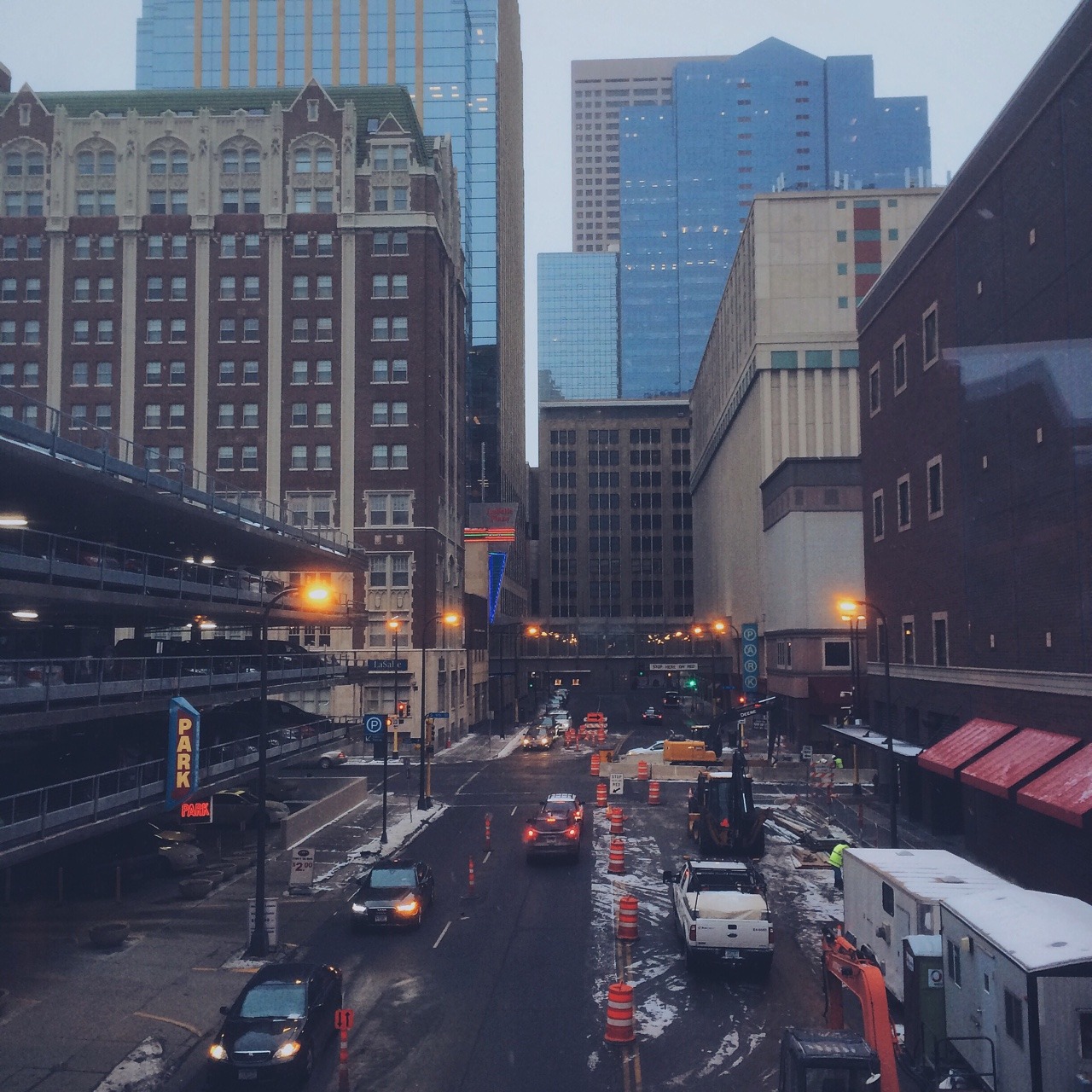 Winter and construction season