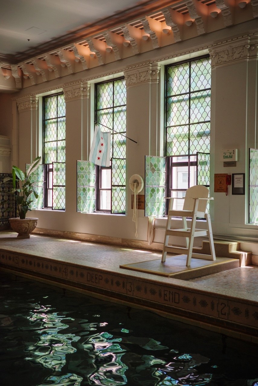 InterContinental Hotel Pool - Chicago