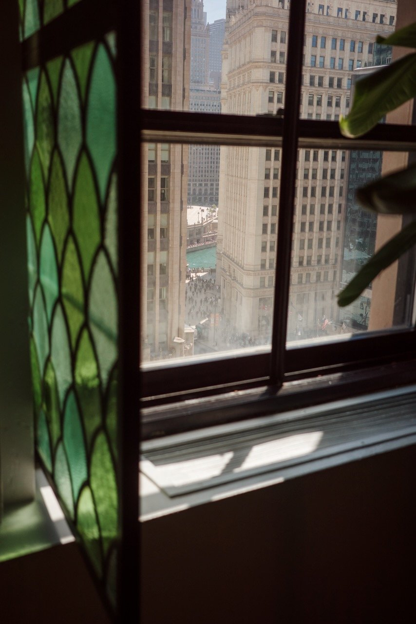 Wrigley Building from InterContinental Hotel