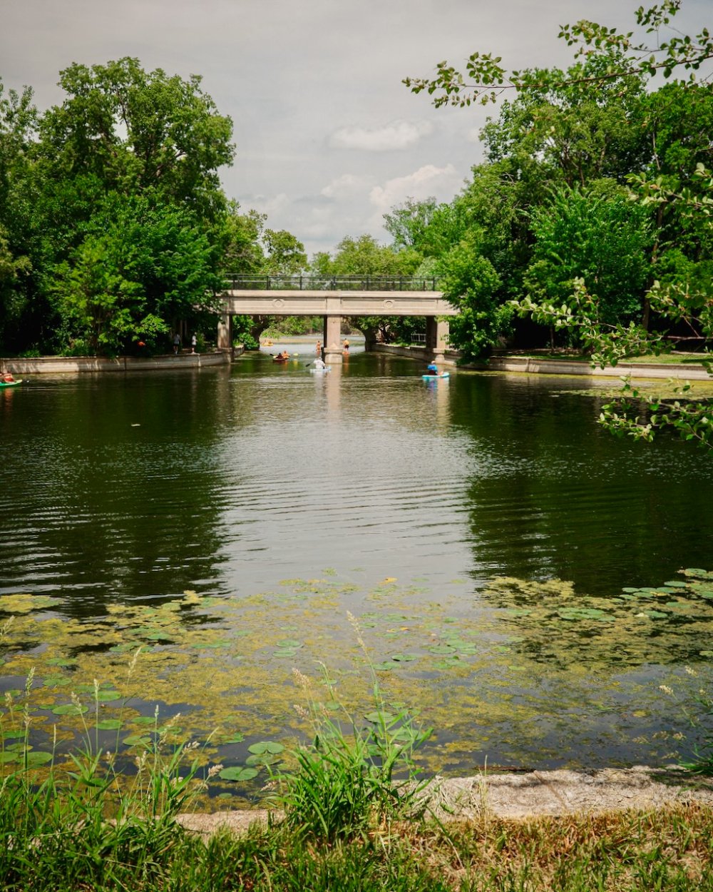 Channel leading to Lake of the Isles - Minneapolis