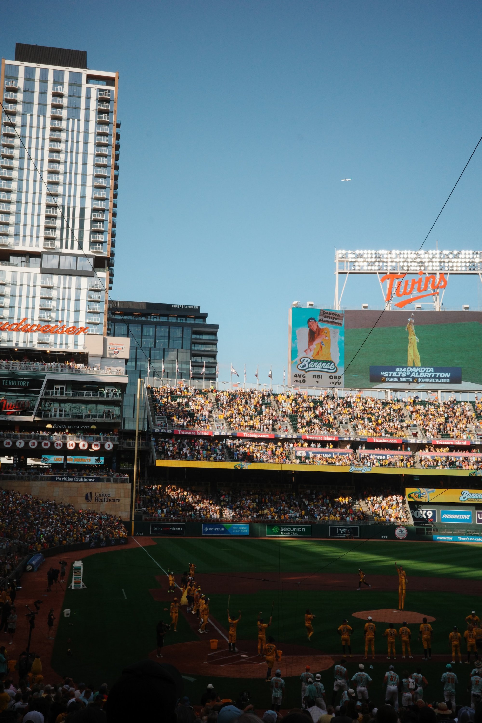 Banana Ball - Target Field - Minneapolis - Minnesota