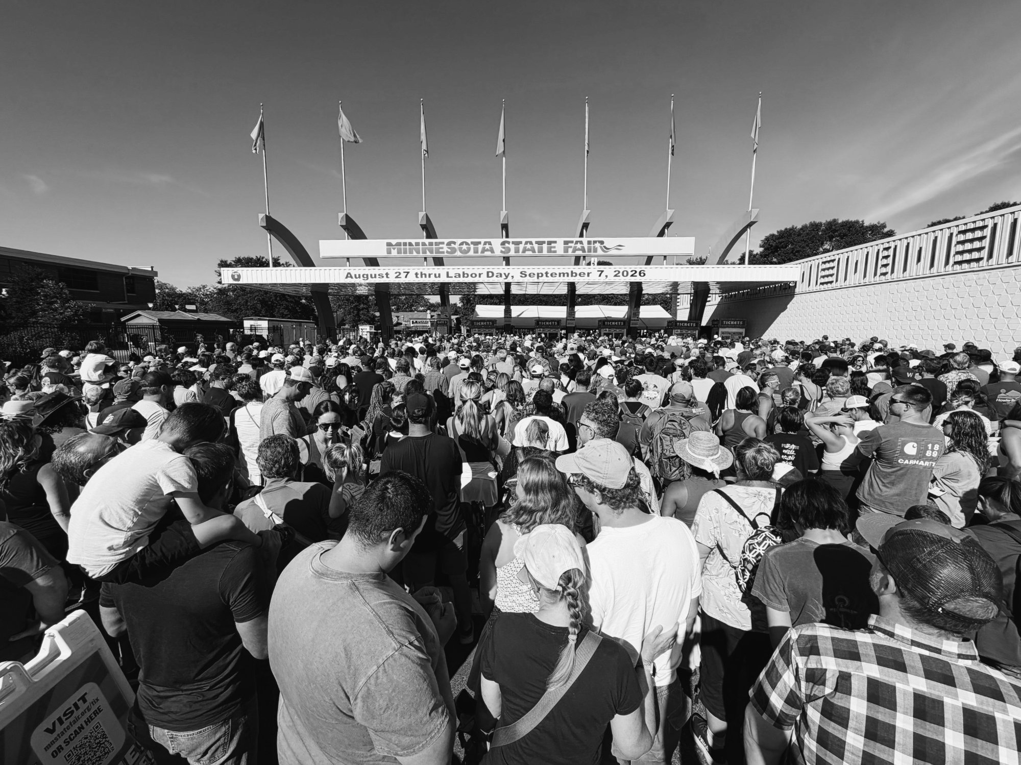 Line at the Minnesota State Fair - 2026
