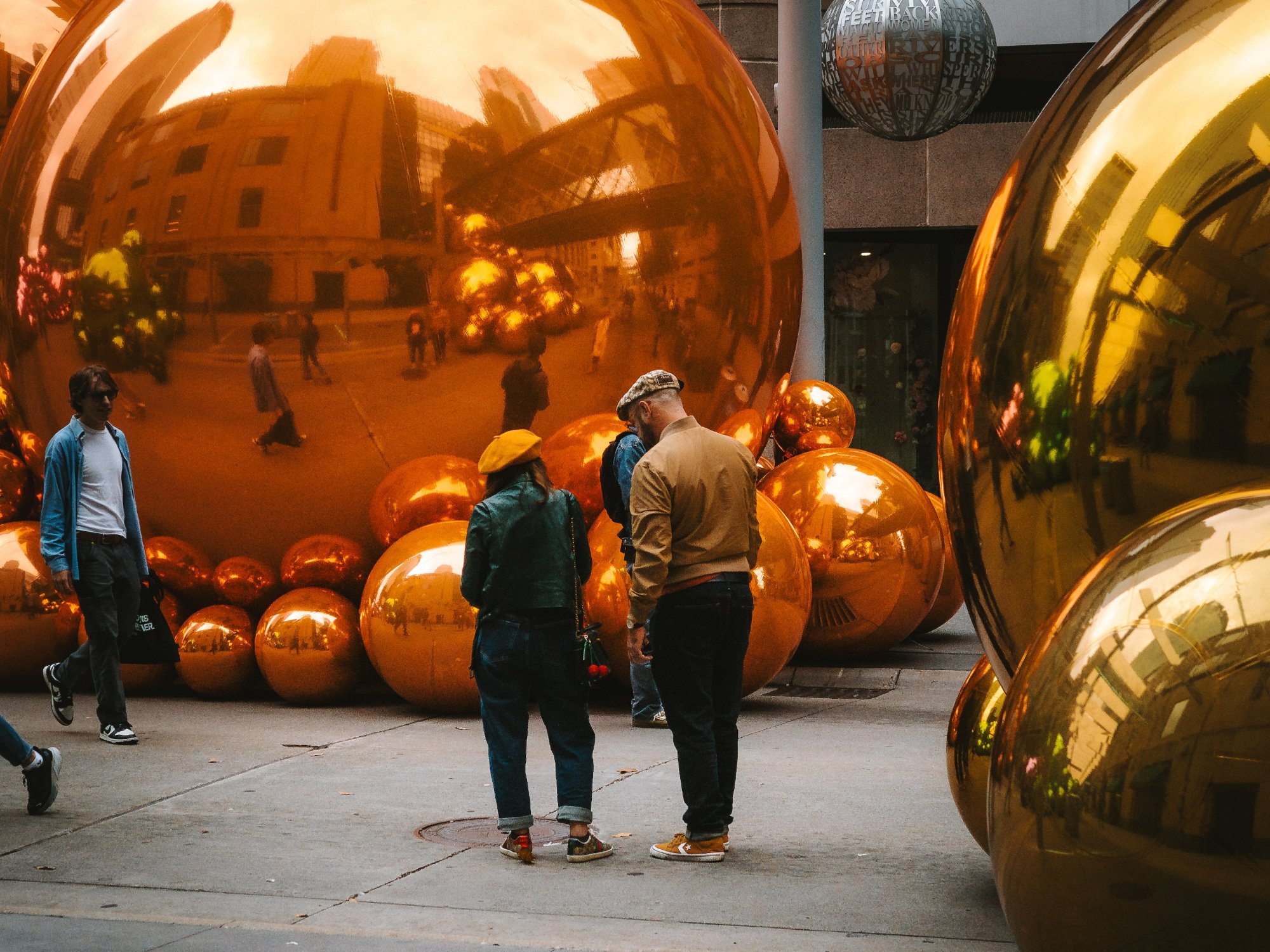 Orange Balls - Flickr MODE Festival - downtown Minneapolis