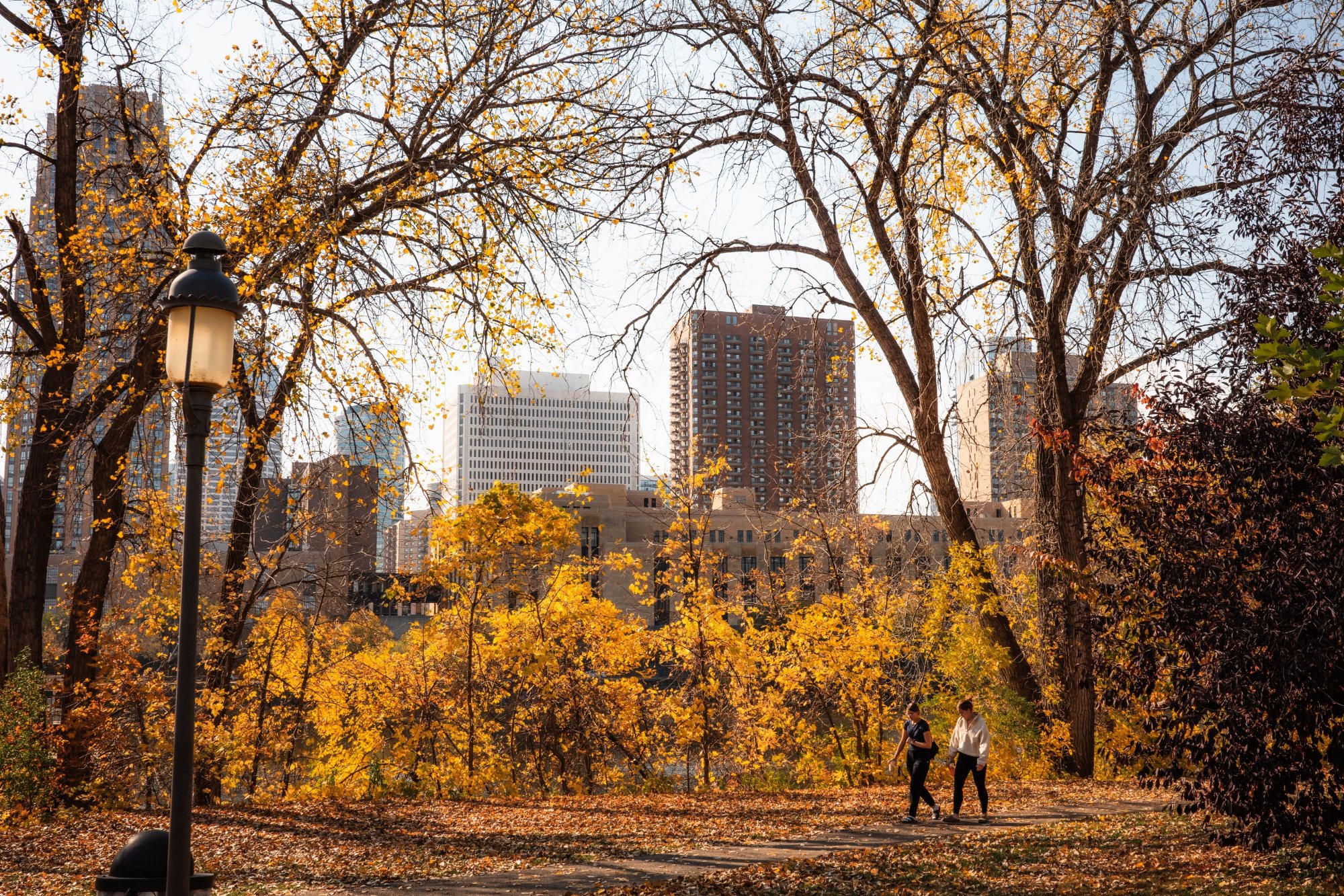 People walking in Minneapolis